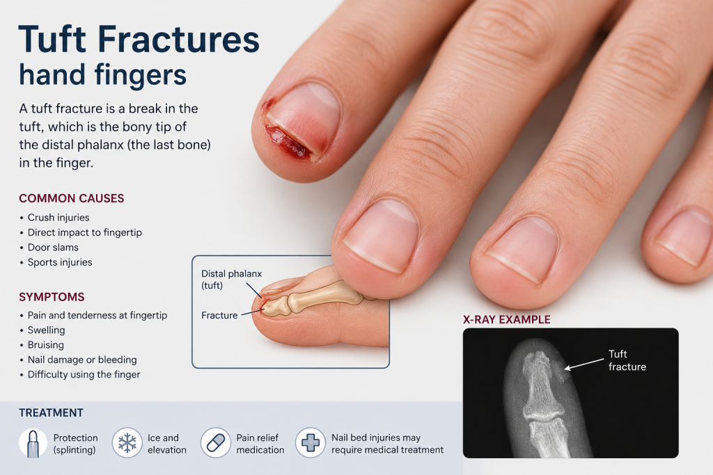 Tuft Fractures Explained: Symptoms, Treatment, Healing Time, and Recovery Tips