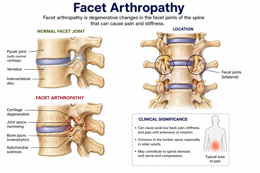 Facet Arthropathy Explained: Symptoms, Causes, and Best Treatment Options